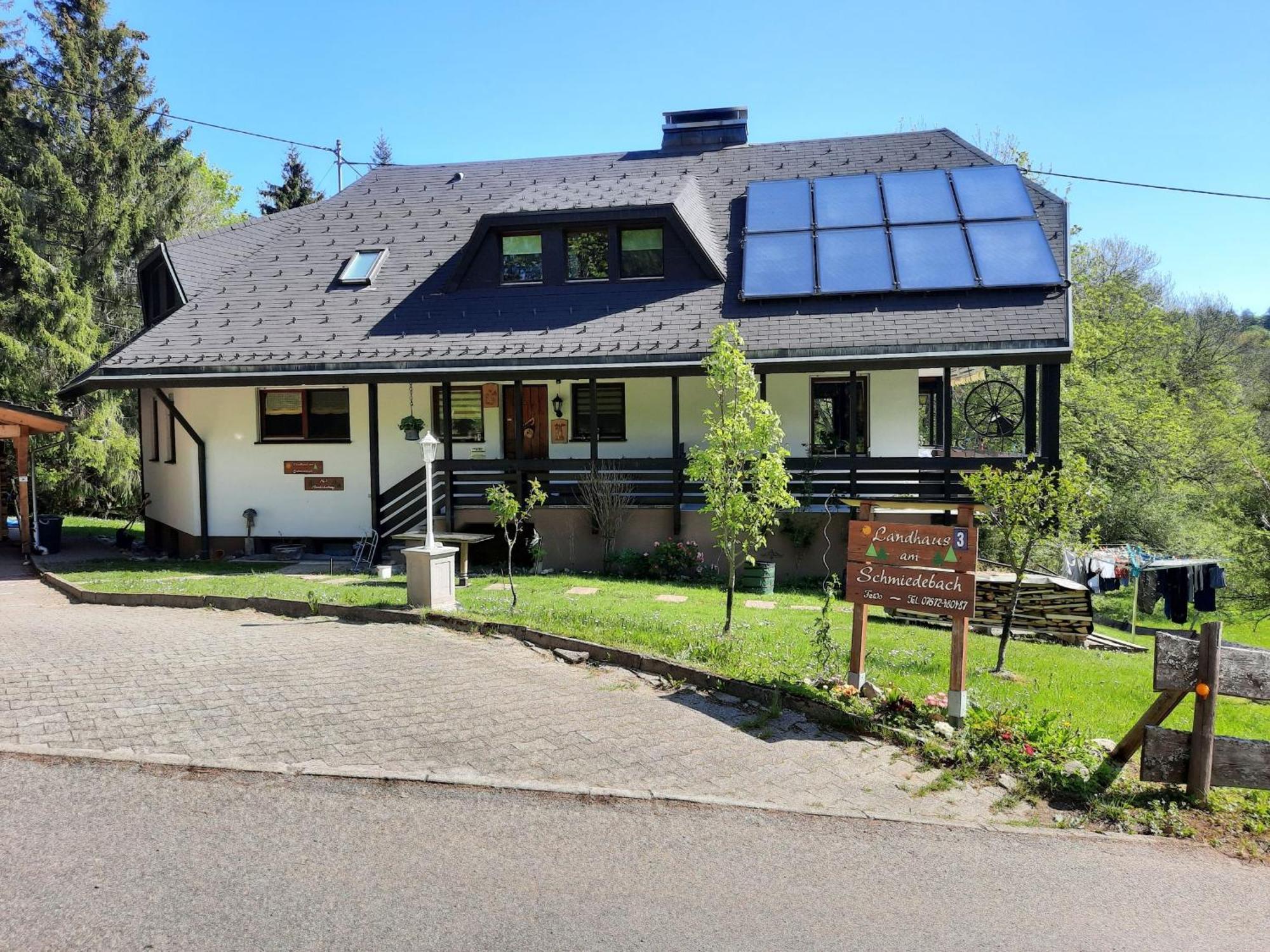 Landhaus Am Schmiedebach Wittenschwand エクステリア 写真